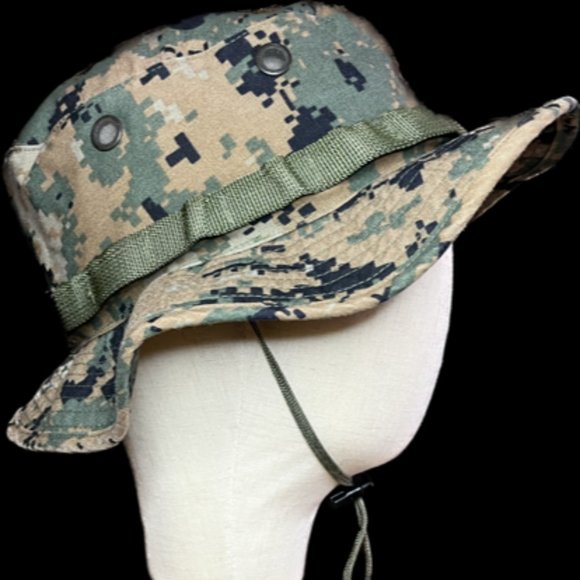USMC Woodland MARPAT Boonie Cover - Picture 2 of 3